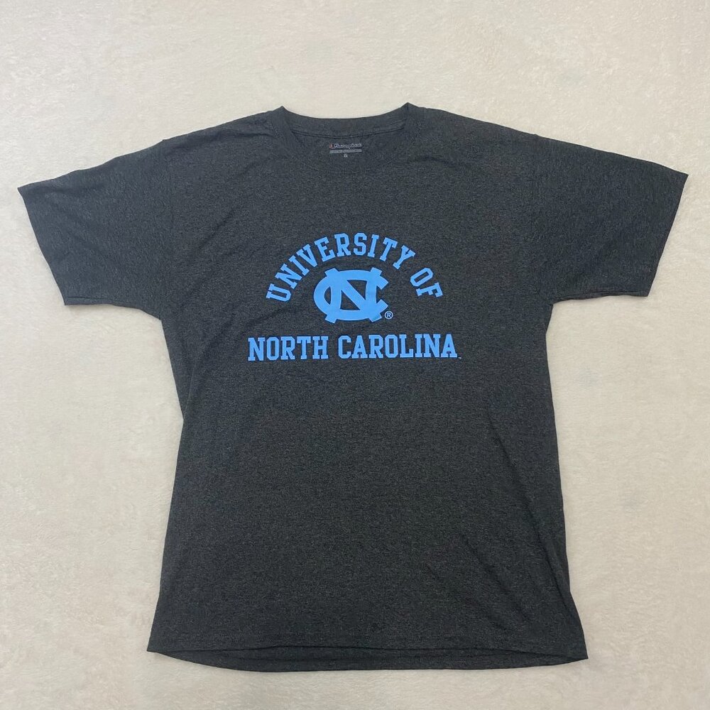 Champion University of North Carolina Medium Gray Short Sleeve T-Shirt NCAA